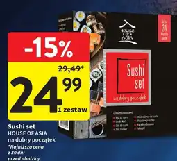 Intermarche Sushi set HOUSE OF ASIA na dobry początek oferta