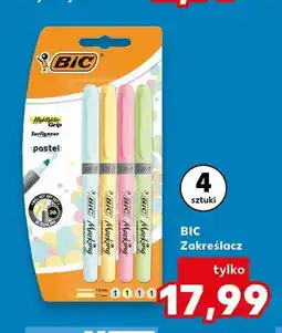 Kaufland Zakreślacz BIC Pastel 4-pak oferta