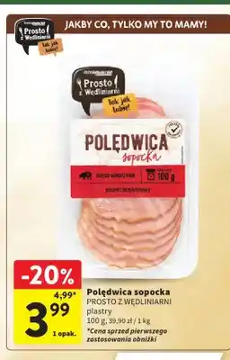 Intermarche Polędwica sopocka Prosto z Wędliniarni oferta