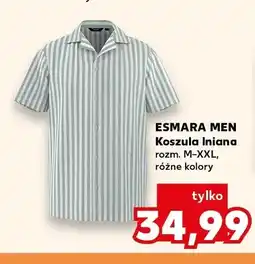 Kaufland Koszula lniana męska ESMARA MEN oferta