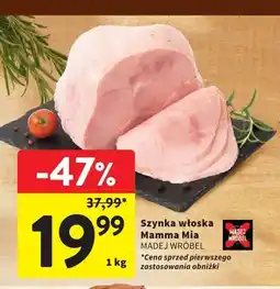 Intermarche Szynka włoska Mamma Mia Madej Wróbel oferta