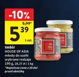 Intermarche Imbir biały do sushi HOUSE OF ASIA oferta
