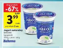 Intermarche Jogurt naturalny Bakoma typ grecki oferta