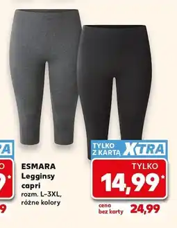 Kaufland Legginsy capri Esmara oferta