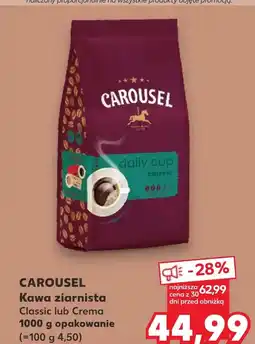 Kaufland Kawa ziarnista Carousel oferta