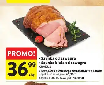 Intermarche Szynka od szwagra Krakus oferta