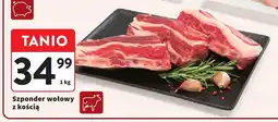 Intermarche Szponder wołowy z kością oferta