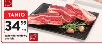 Intermarche Szponder wołowy z kością oferta