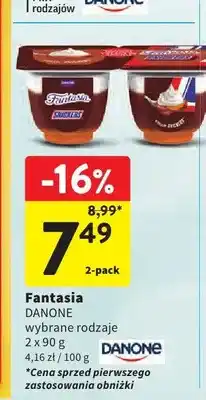 Intermarche Jogurt Fantasia Snickers 2-pak oferta