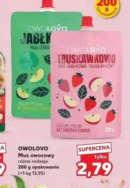 Kaufland Mus owocowy Owolovo oferta