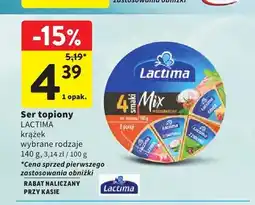 Intermarche Ser topiony Lactima krążek oferta