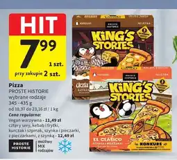 Intermarche Pizza Proste Historie King's Stories Vegan warzywna oferta