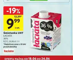 Intermarche Śmietanka UHT Łaciata 36% oferta