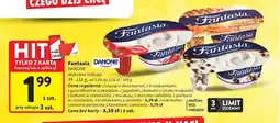 Intermarche Jogurt Fantasia Danone chrupiący słony karmel oferta
