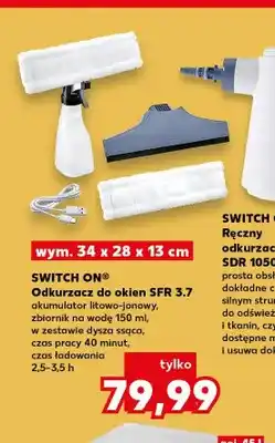 Kaufland Odkurzacz do okien Switch On SFR 3,7 oferta