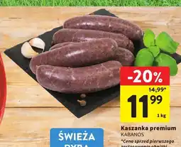 Intermarche Kaszanka premium Kabanos oferta