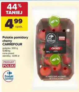 Carrefour Pomidory cherry gałązka Carrefour polskie oferta