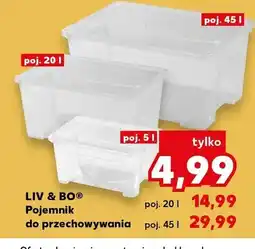 Kaufland Pojemnik do przechowywania Liv & Bo oferta