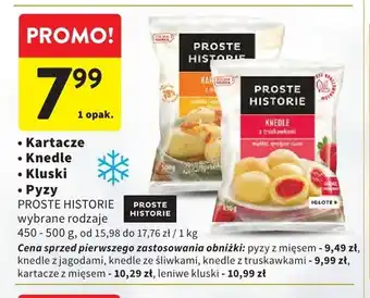 Intermarche Pyzy z mięsem Proste Historie oferta