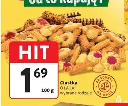 Intermarche Ciastka na wagę O la la! oferta