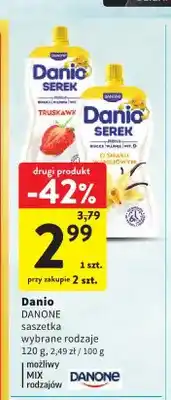 Intermarche Serek Danio truskawkowy oferta