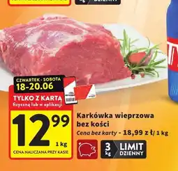 Intermarche Karkówka wieprzowa bez kości oferta