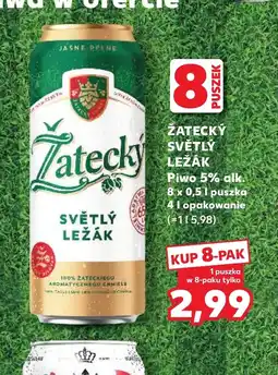 Kaufland Piwo Zatecky oferta