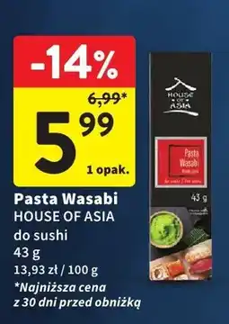 Intermarche Pasta Wasabi do sushi HOUSE OF ASIA oferta