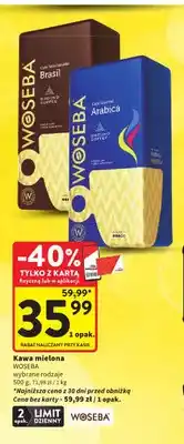 Intermarche Kawa mielona Woseba Brasil oferta