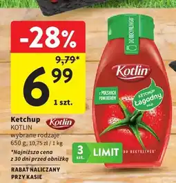 Intermarche Ketchup Kotlin łagodny oferta