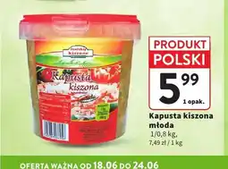 Intermarche Kapusta kiszona młoda oferta