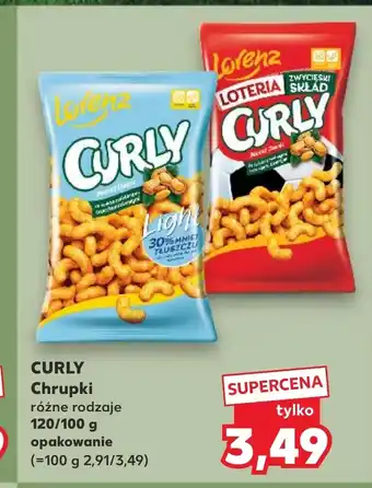 Kaufland Chrupki Curly oferta