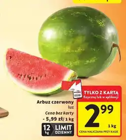 Intermarche Arbuz czerwony luz oferta