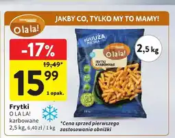 Intermarche Frytki karbowane O la la! oferta