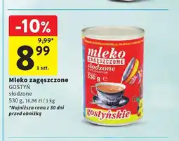 Intermarche Mleko zagęszczone słodzone Gostyń oferta