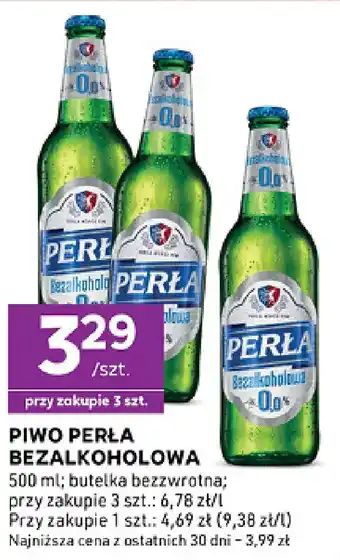 Piwo perła bezalkoholowa