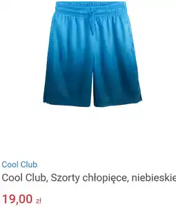 Smyk Cool Club, Szorty chłopięce, niebieskie oferta