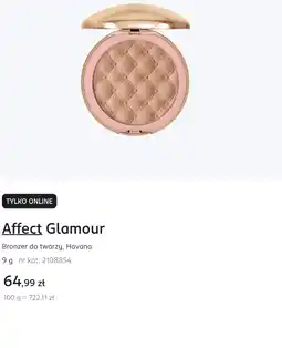 Rossmann Affect Glamour Bronzer do twarzy, Havana oferta