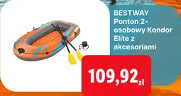 Lidl BESTWAY Ponton 2-osobowy Kondor Elite z akcesoriami oferta