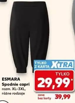 Kaufland ESMARA Spodnie capri oferta