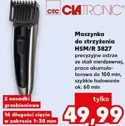 Kaufland Maszynka do strzyżenia Clatronic HSM/R 3827 oferta