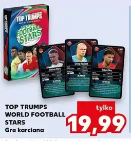 Kaufland TOP TRUMPS WORLD FOOTBALL STARS Gra karciana oferta