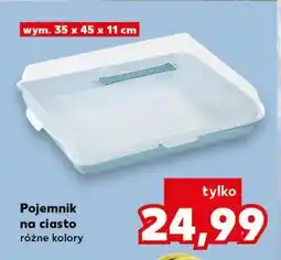 Kaufland Pojemnik na ciasto oferta