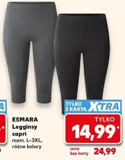 Kaufland ESMARA Legginsy capri oferta