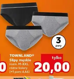Kaufland TOWNLAND Slipy męskie oferta