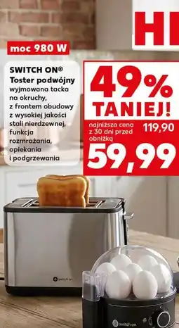 Kaufland SWITCH ON Toster podwójny oferta