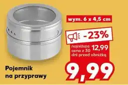 Kaufland Pojemnik na przyprawy oferta