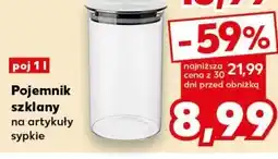 Kaufland Pojemnik szklany na artykuły sypkie oferta