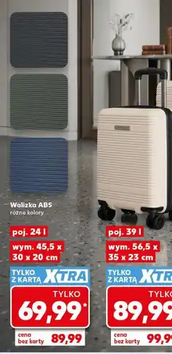 Kaufland Walizka ABS oferta