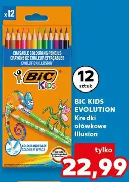 Kaufland BIC KIDS EVOLUTION Kredki ołówkowe Illusion oferta